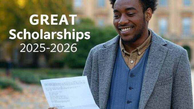 GREAT Scholarships 2025-2026: Your Gateway to World-Class UK Education