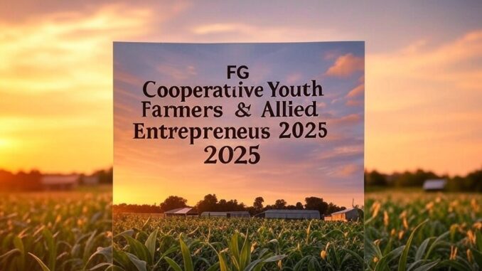 FG Cooperative Youth Farmers & Allied Entrepreneurs Programme 2025