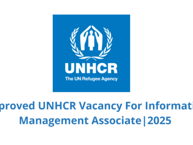 Apply Now UNHCR Vacancy For Information Management Associate 2025