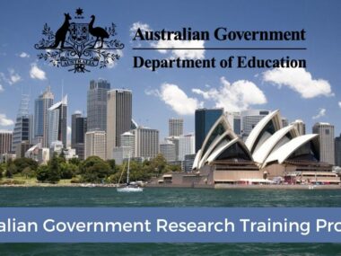 Link To Apply For The Australian Government Research Training Program 2025