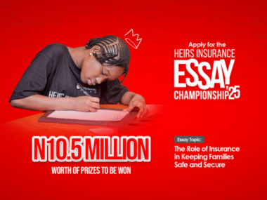 Link To Apply For The Heirs Insurance Essay Championship 2025 | ₦10.5 Million worth of prizes