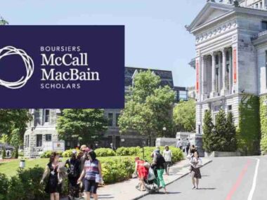 Fully Funded McCall MacBain Scholarship of McGill University in Canada 2025