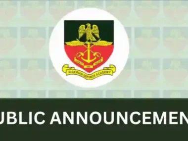 NDA Shortlist for Screening on 14 June 2025 is Based UTME Results