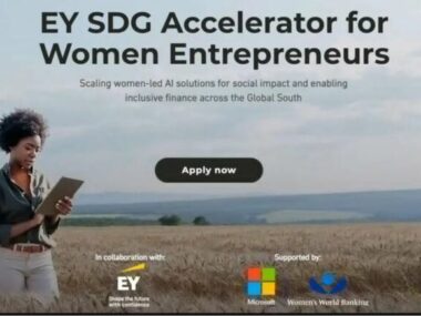 Link to Apply for the EY SDG Accelerator Program 2025 for women-led AI ventures