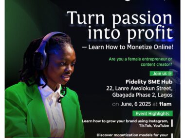Fidelity SME Hub Free Masterclass for Female Content Creators