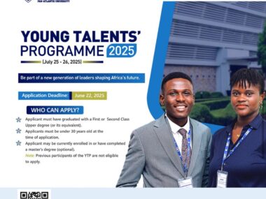 Link To Apply for The Young Talents Programme (YTP) 2025