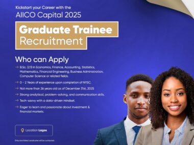 Launch Your Finance Career with AIICO Capital 2025 Graduate Trainee Programme