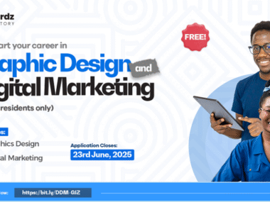 Launch Your Career in Graphic Design & Digital Marketing with a Fully Funded Training Program in Lagos!
