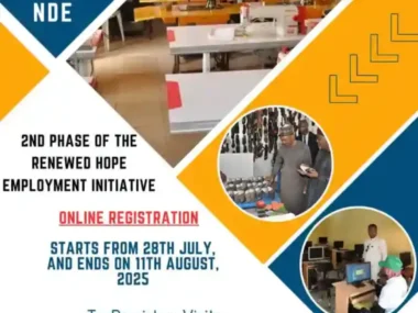 Apply Now for Phase 2 of the Renewed Hope Employment Initiative | Empowering Young Nigerians