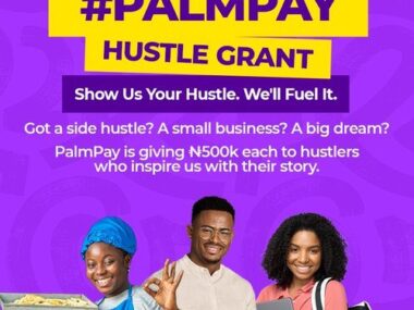 PalmPay Hustle Grant 2025: Win ₦500000 to Grow Your Business!