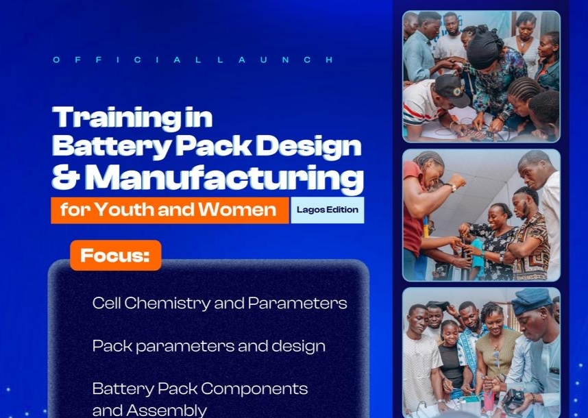 Call for Applications: Battery Pack Design and Manufacturing Training Course 2025