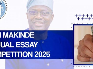 Call for Applications: OID Seyi Makinde Annual Essay Competition | Up to 1.75 Million Award