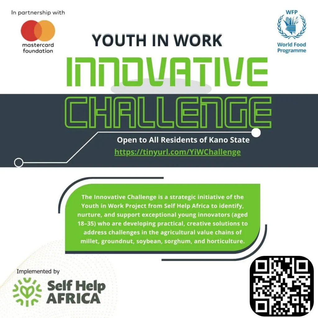Call for Applications: YiW Innovative Challenge | Empowering Youth with Grants up to ₦2M Call for Applications: YiW Innovative Challenge | Empowering Youth with Grants up to ₦2M