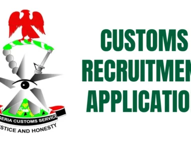 Nigerian Custom Service: Important Update for Shortlisted Candidates Recruitment 2025