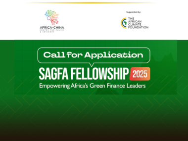 Sino-Africa Green Finance Alliance (SAGFA) Fellowship 2025 for African Professionals | Link to Apply