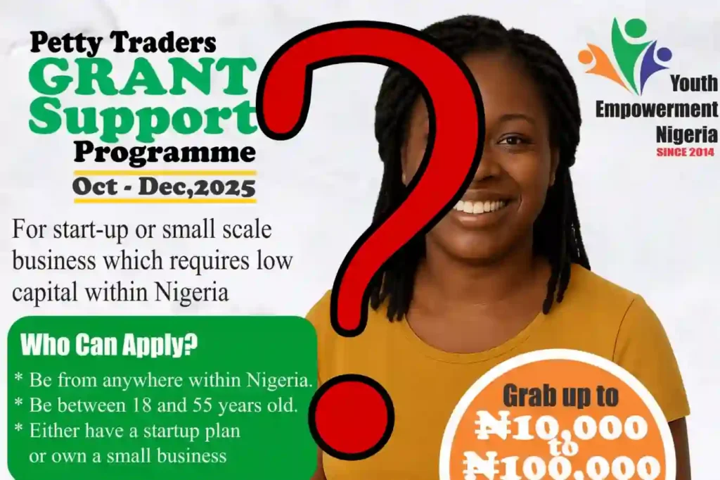 Petty Traders Grant Support Programme 2025