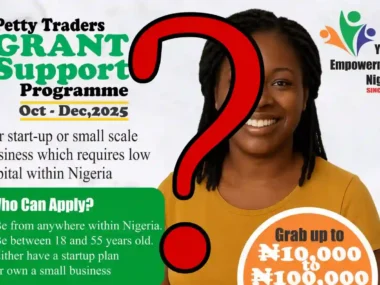 Petty Traders Grant Support Programme 2025