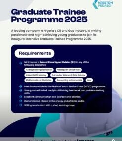 Kreston Pedabo Graduate Trainee Programme 2025 (Oil & Gas Sector) – Applications Now Open