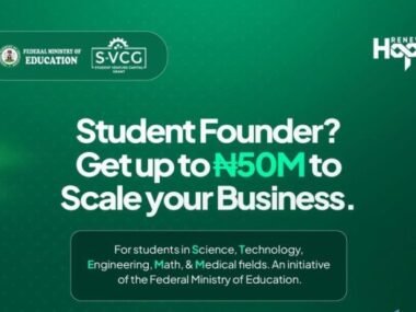 Federal Government Student Venture Capital Grant (SVCG): ₦50m Equity-Free Grants for Nigerian Student Entrepreneurs & Innovators