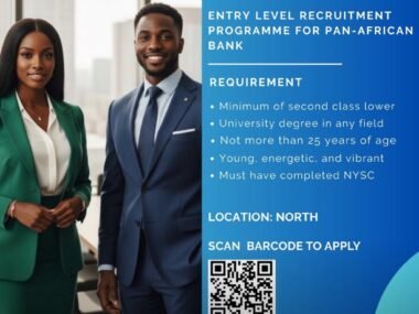 Pan-African Bank Entry-Level Graduate Programme | Apply Now