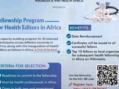 Wikimedia & Wiki Health Africa Fellowship Program 2025 | Fully Funded for African Health Professionals