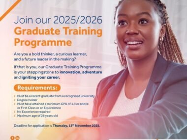 Call for Applications: Access Bank Graduate Training Programme 2025/2026 for Young Nigerian Graduates