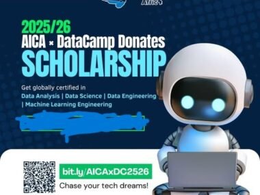 Call for Applications: AICA × DataCamp AI Training Scholarship for African 2026