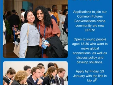 Call for Applications: Chatham house Common Futures Conversations 2026 | Fully Remote