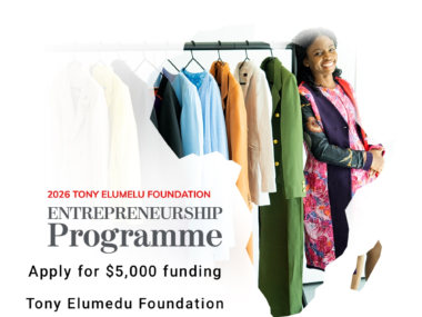 Call for Applications: Tony Elumelu Foundation Entrepreneurship Programme (TEF) 2026 | Up to $5,000 Seed Capital Grant