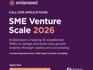 Call for Applications: EridanSeed SME Scale Programme 2026 | Up to $25,000 Funding & Hands-on Growth Support