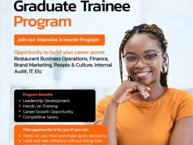 Bukka Hut Graduate Trainee Program 2026 | Link to Apply