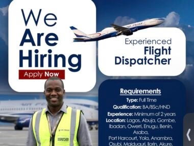 Air Peace Flight Dispatcher Recruitment 2026 | Link to Apply
