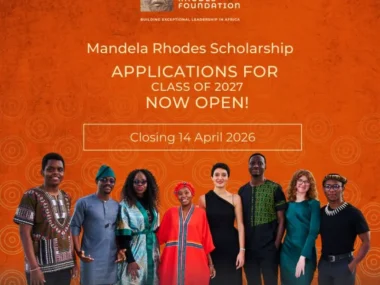 Mandela Rhodes Scholarship 2027 For Africans | Fully Funded