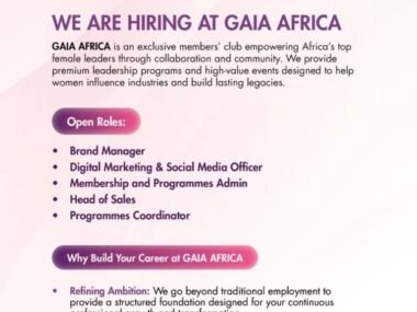 GAIA Africa Recruitment 2026 | Link to Apply