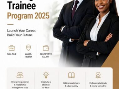 Apply Now: Management Trainee Role at DM Holdings Limited 2026