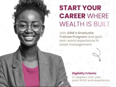 Apply for the ARM Graduate Trainee Program 2026 for Young Nigerian Graduates