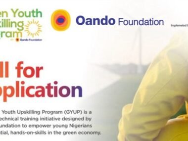 Oando Foundation Green Youth Upskilling Program 2026 | Link to Apply