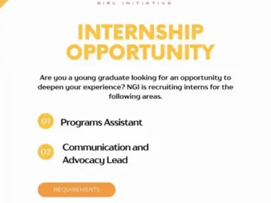 Call for Applications: Northern Girl Initiative (NGI) Internship Programme 2026 for Nigerian Graduates