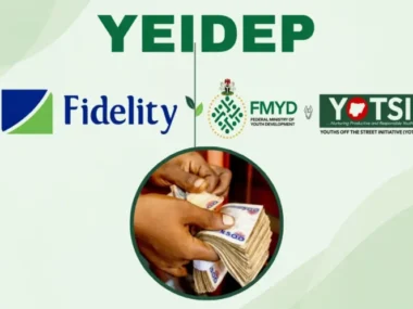 Apply Now: Fidelity Bank YEIDEP Batch B Programme 2026 for Nigerian Youth