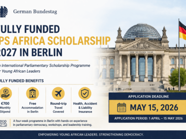 German Bundestag International Parliamentary Scholarships (IPS) 2027 for Young African Graduates | Fully Funded