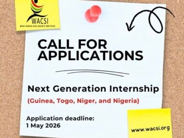 WACSI Next Generation Internship Programme 2026 for Young Graduates and Early-Career Professionals | Fully Funded