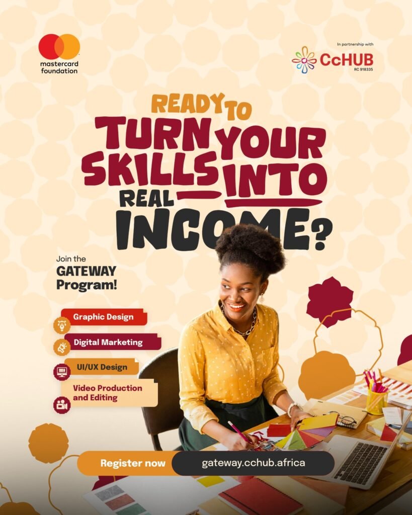 Call for Applications: Mastercard/CCHub Digital Skills Gateway Program 2026 Call for Applications: Mastercard/CCHub Digital Skills Gateway Program 2026