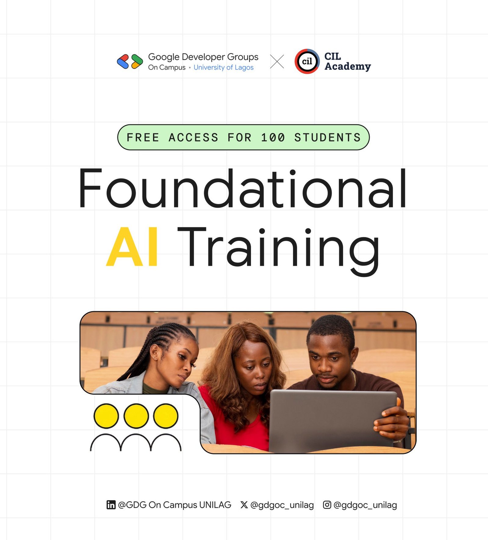 CIL Academy Foundational AI Training Program for Students 2026 | Apply Now