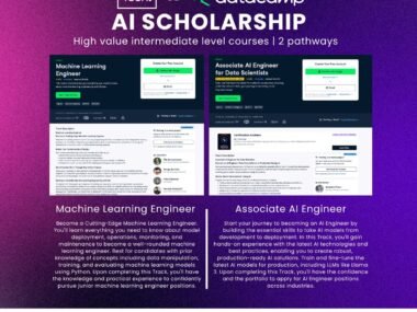 Apply for the ShePlus Tech & DataCamp Fully Funded AI Scholarship Program 2026
