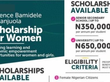 The Florence Bamidele Makanjuola (FBM) Scholarship 2026 | Link to Apply