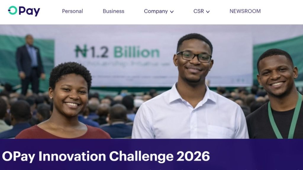 Call for Applications: Opay Innovation Challenge For Undergraduates 2026 | ₦19.2 million Prizes Call for Applications: Opay Innovation Challenge For Undergraduates 2026 | ₦19.2 million Prizes